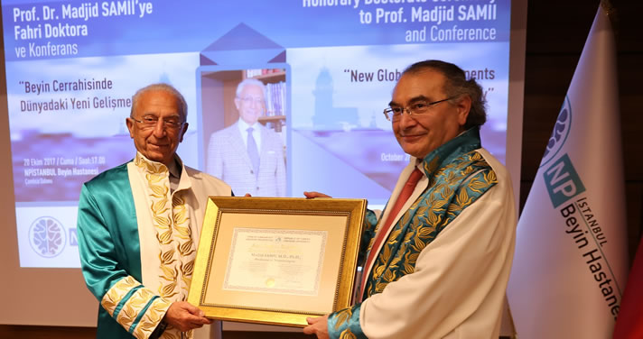 Unlu Beyin Cerrahi Prof Dr Madjid Samii Ye Uskudar Universitesi Nden Fahri Doktora