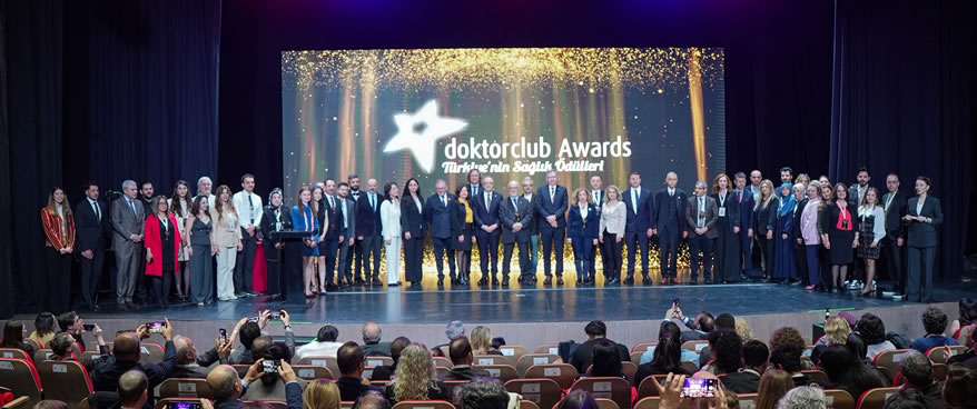 9. Doktorclub Awards �T�rkiye'nin Sa�l�k �d�lleri�nde  20 Kategoride �d�ller Sahiplerini Buldu 