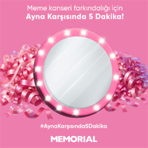 Memorialdan meme kanseri farkndalna destek 