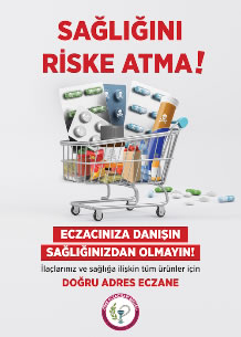 TRK ECZACILARI BRL:''SALIIMIZ ZNCR MARKETLERE EMANET EDLEMEYECEK KADAR KIYMETLDR.''
